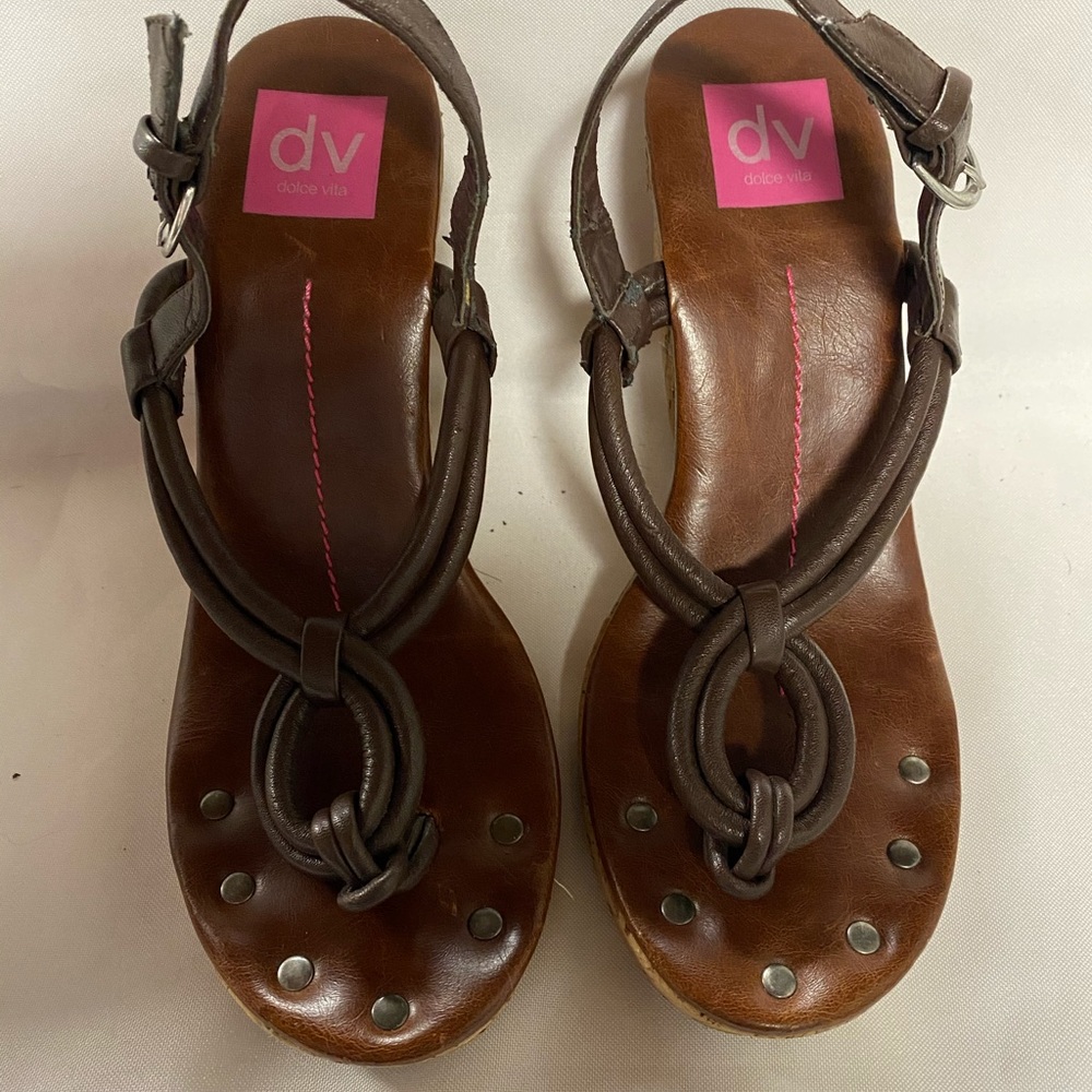 DV Dolce Vita cork wedge